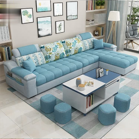 Durable & Cozy L Shape Sofa – Perfect for Relaxation