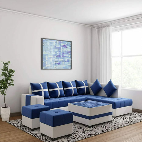 L Shape Sofa – Perfect for Relaxation